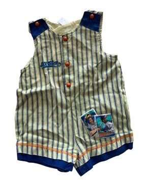 Vintage baseball baby outfit size 24months